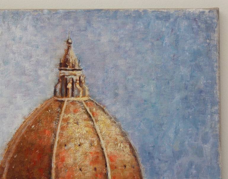 Original Fine Art Architecture Painting by Natalie Aleksejeva