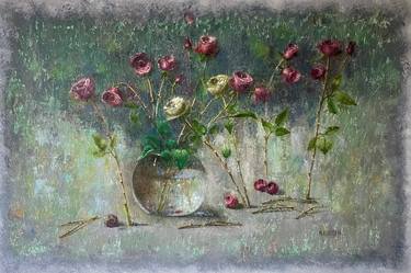 Original Impressionism Floral Paintings by Natalie Aleksejeva