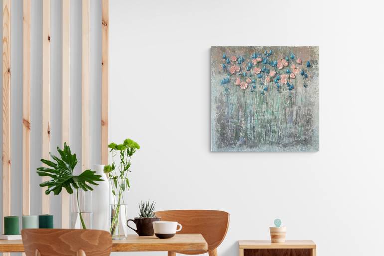 Original Impressionism Floral Painting by Natalie Aleksejeva