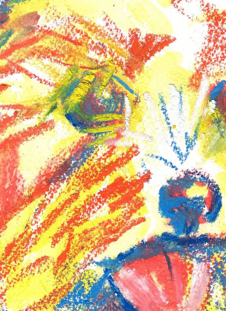 Original Expressionism Animal Drawing by Lee Jordan
