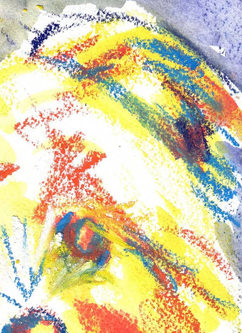 Original Expressionism Animal Drawing by Lee Jordan