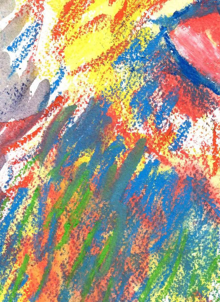 Original Expressionism Animal Drawing by Lee Jordan