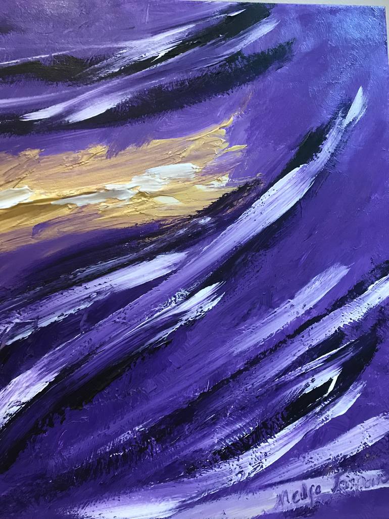 Original Conceptual Abstract Painting by Medge  Jaspan