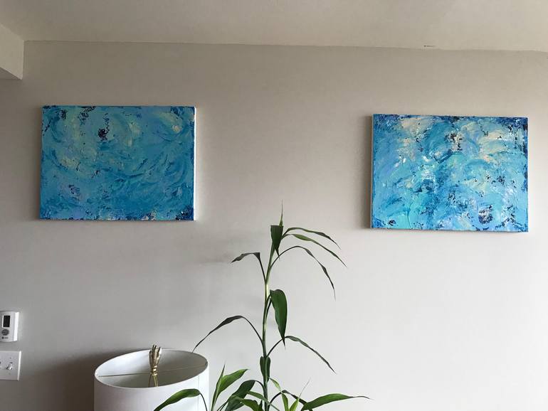 Original Abstract Printmaking by Medge  Jaspan