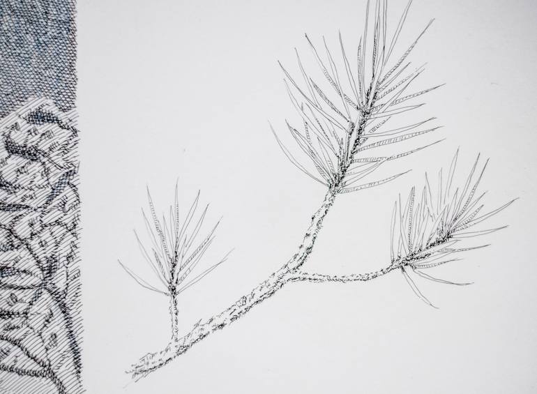Original Figurative People Drawing by Marek Ben