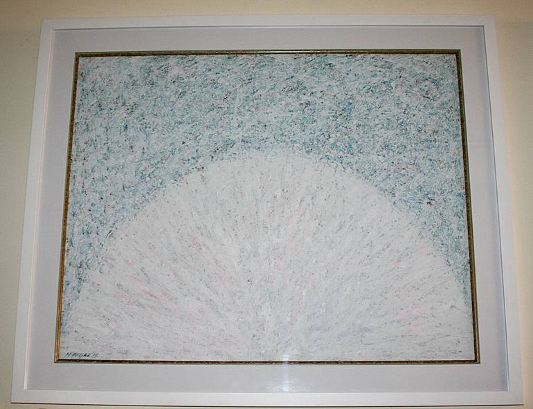 Original Abstract Floral Painting by Maja Poljak