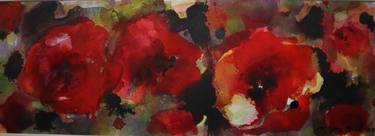 Print of Fine Art Floral Paintings by MAJA POLJAK