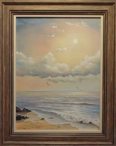 Print of Seascape Paintings by Svetozar Arnaudov