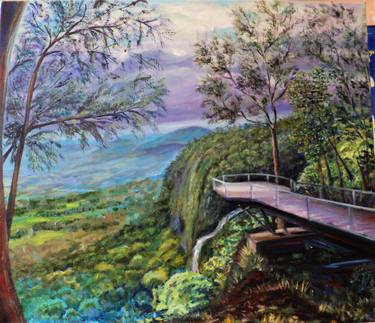 Original Landscape Painting by Larysa Denysova