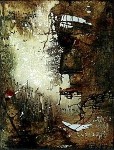 Original Abstract Painting by Dabrowski Waldemar  Miroslaw