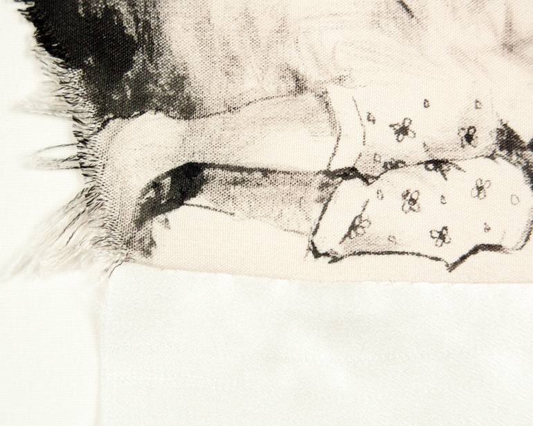 Original Conceptual Body Drawing by Neringa Dastoor