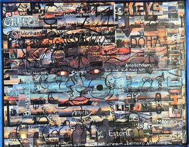 Original Abstract Painting by Ginny Togrye