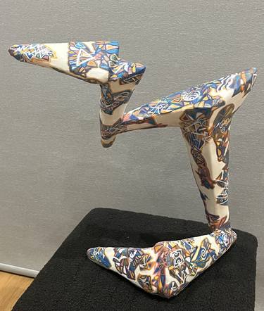 Original Abstract Sculpture by Ginny Togrye