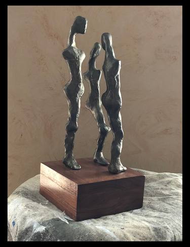 Original Fine Art People Sculpture by Ginny Togrye