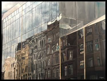 Original Fine Art Architecture Paintings by Ginny Togrye