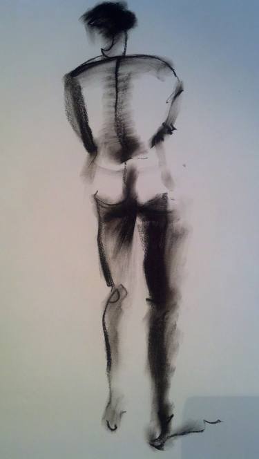 Original Nude Drawings by Souheir Rawlings