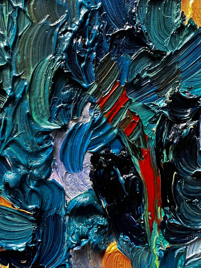 Original Abstract Expressionism Abstract Painting by Monica Shulman
