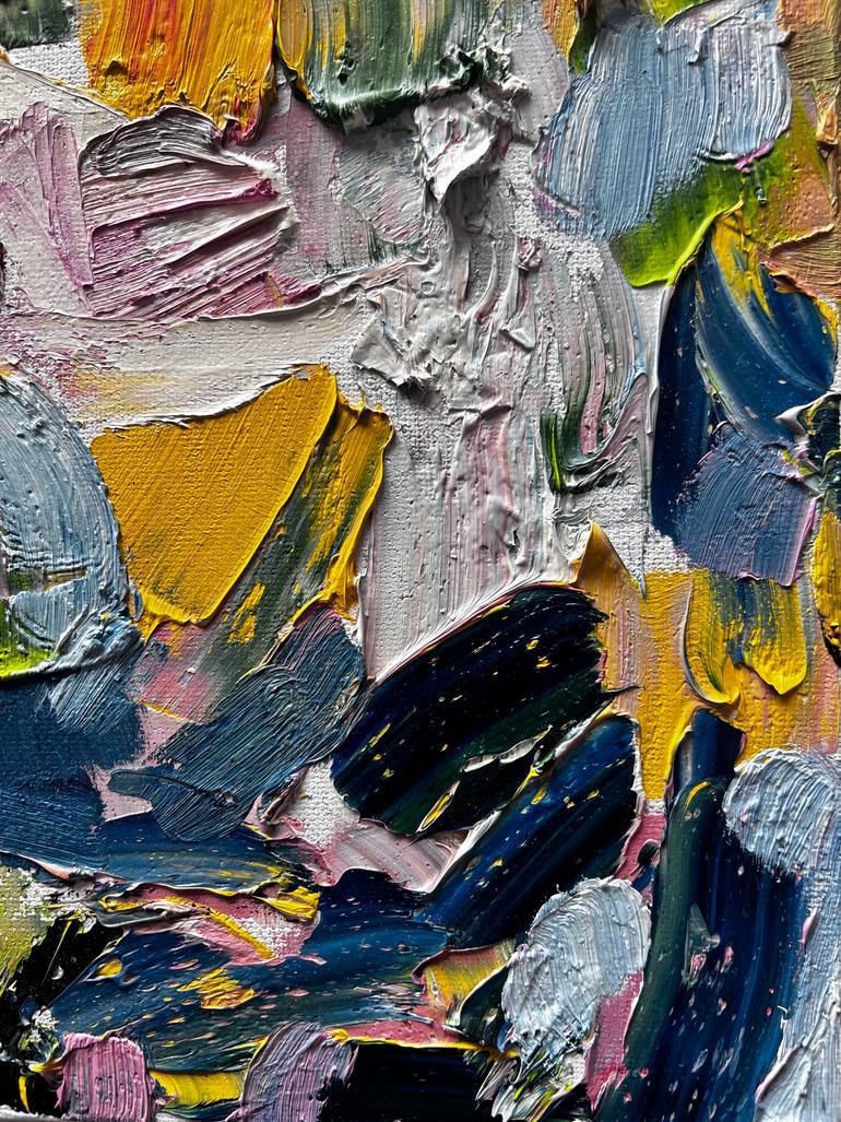 Original Abstract Expressionism Abstract Painting by Monica Shulman