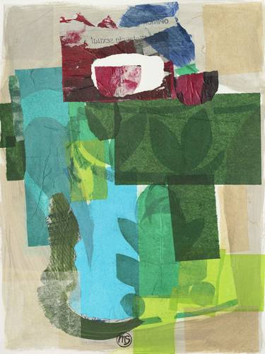 Print of Abstract Collage by Marisu Solis