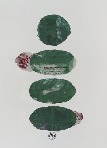 Print of Abstract Expressionism Abstract Mixed Media by Marisu Solis