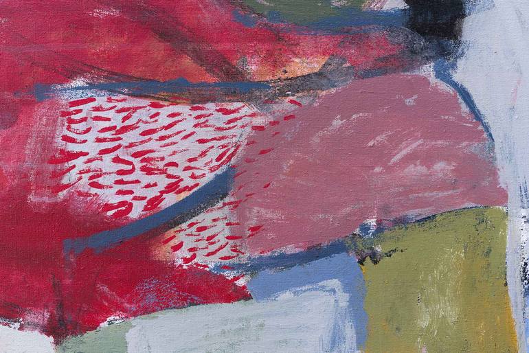 Original Abstract Expressionism Abstract Painting by Marisu Solis