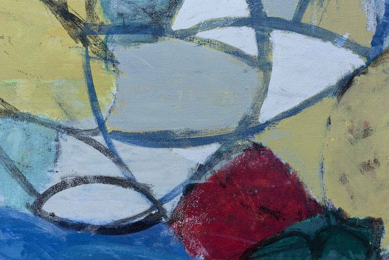 Original Abstract Expressionism Abstract Painting by Marisu Solis