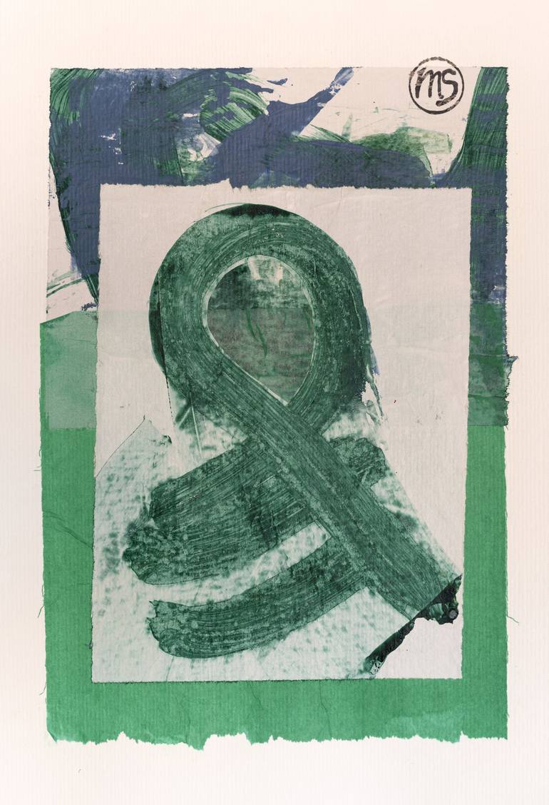 Print of Abstract Expressionism Abstract Collage by Marisu Solis