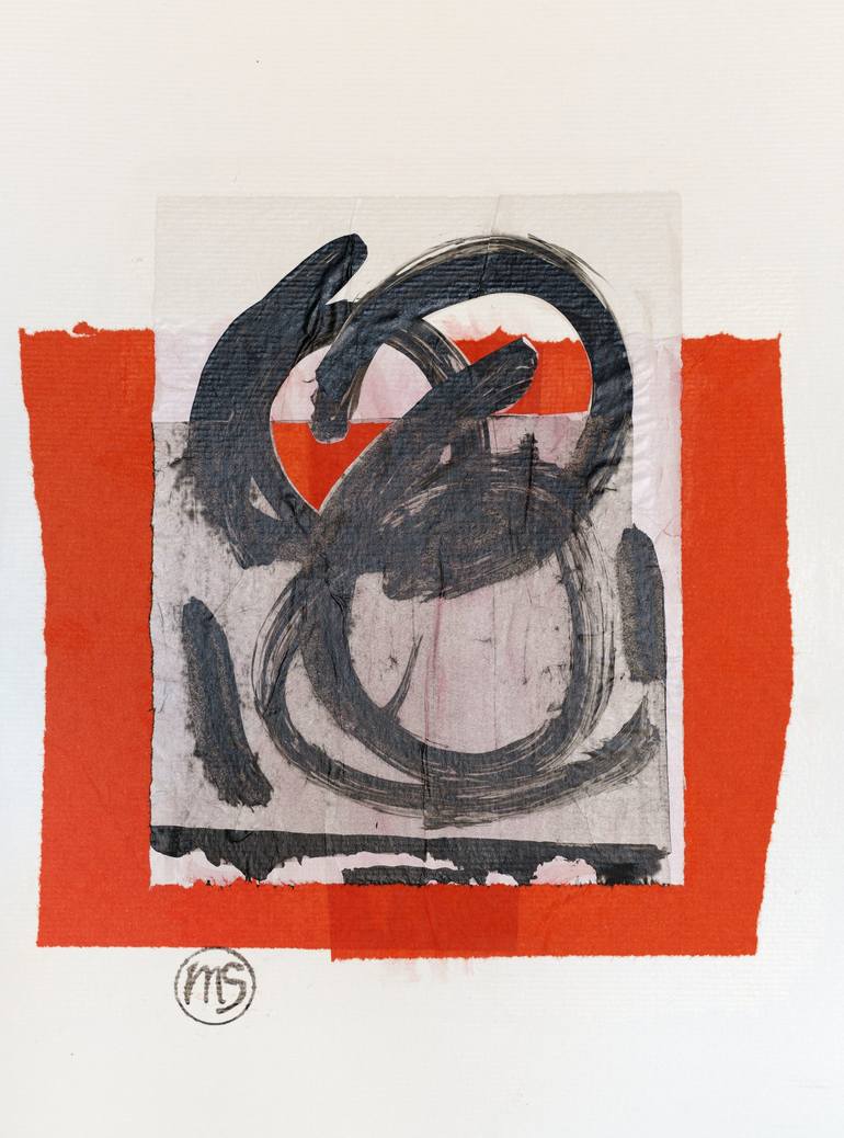 Print of Abstract Expressionism Abstract Collage by Marisu Solis