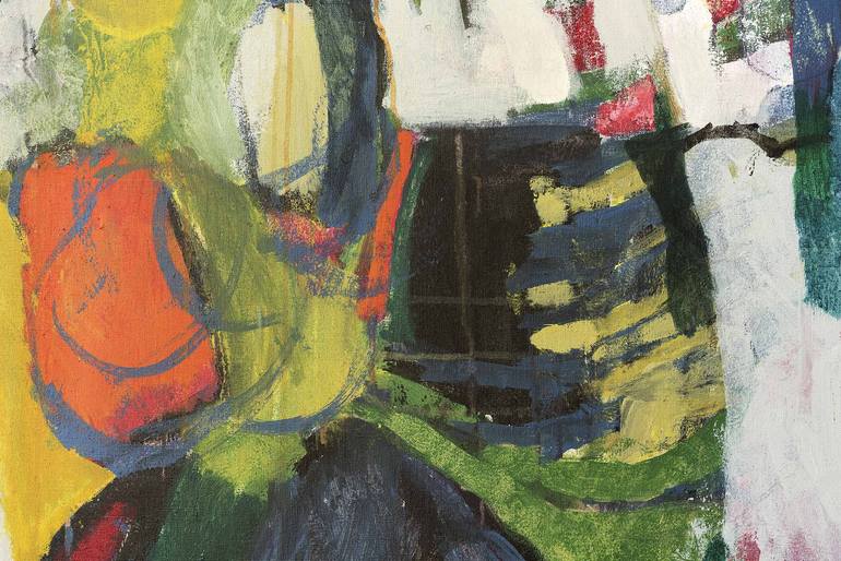 Original Abstract Expressionism Still Life Painting by Marisu Solis