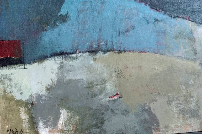 Original Abstract Landscape Painting by Marisu Solis