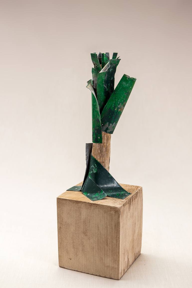 Original Abstract Sculpture by Marisu Solis