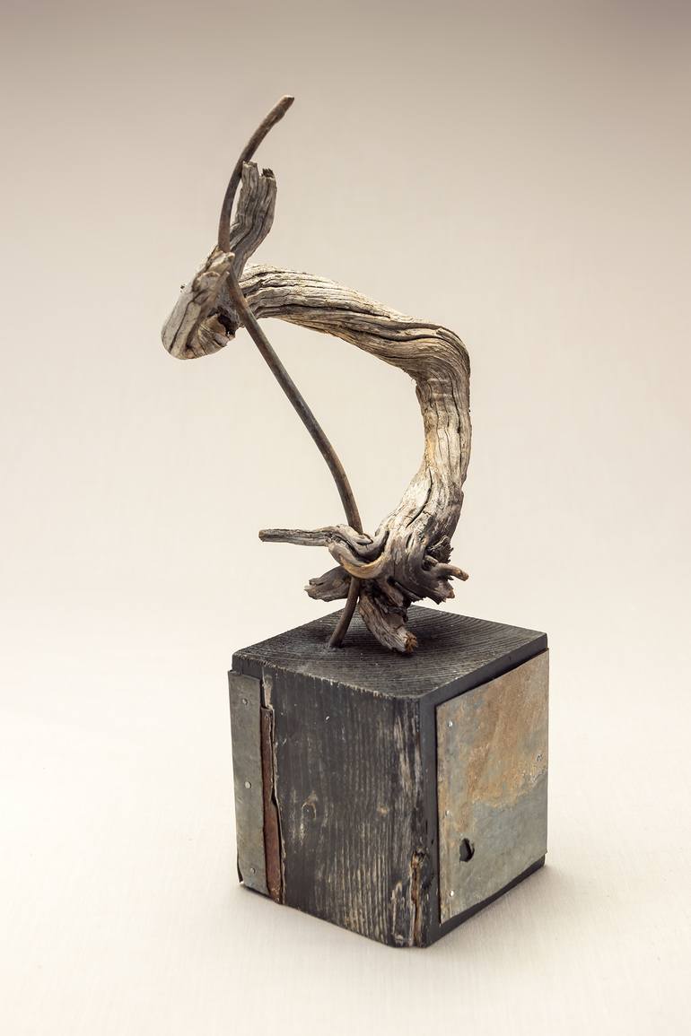 Original Conceptual Abstract Sculpture by Marisu Solis