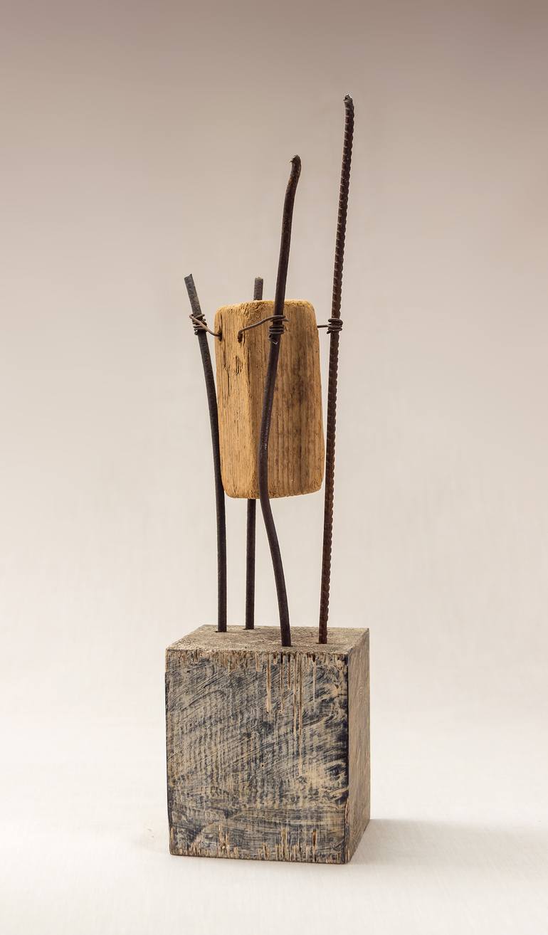 Original Abstract Sculpture by Marisu Solis