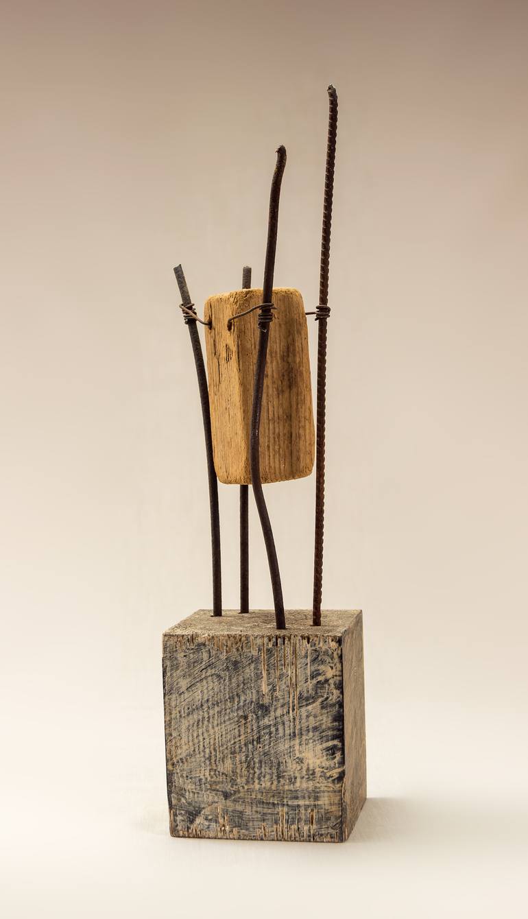 Original Conceptual Abstract Sculpture by Marisu Solis