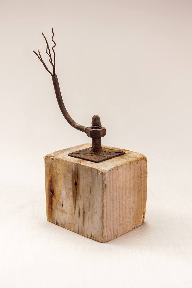Original Conceptual Abstract Sculpture by Marisu Solis