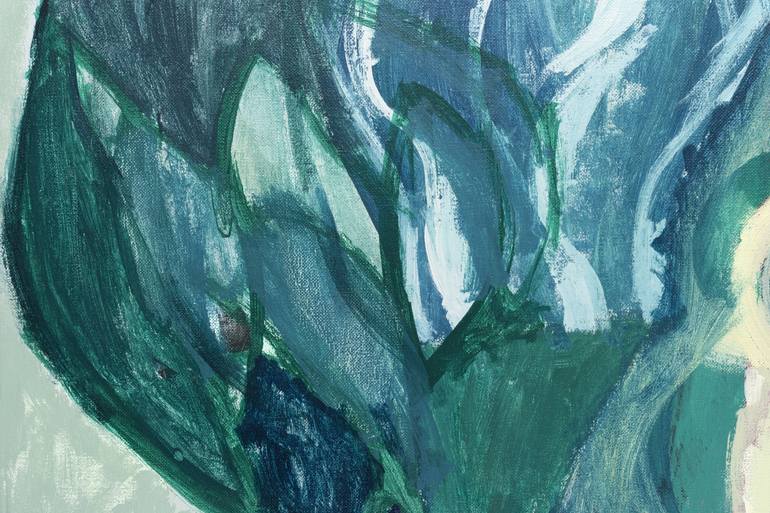 Original Abstract Expressionism Landscape Painting by Marisu Solis