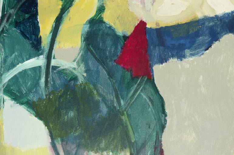 Original Abstract Expressionism Landscape Painting by Marisu Solis