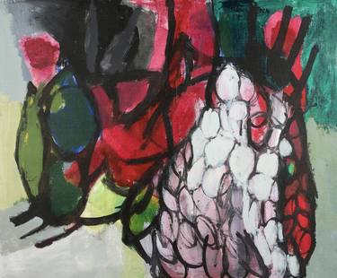 Print of Abstract Floral Paintings by Marisu Solis