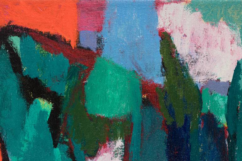 Original Abstract Landscape Painting by Marisu Solis