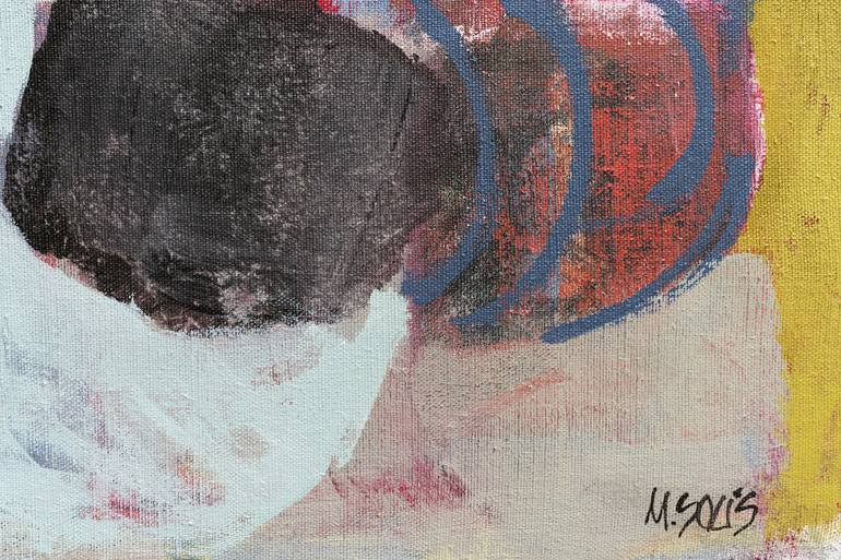 Original Abstract Expressionism Abstract Painting by Marisu Solis