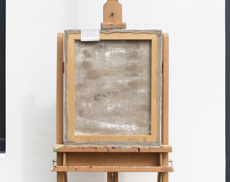 Original Abstract Expressionism Abstract Painting by Marisu Solis