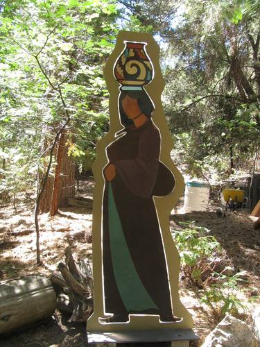 Native AmericanI Woman with Water Pot thumb