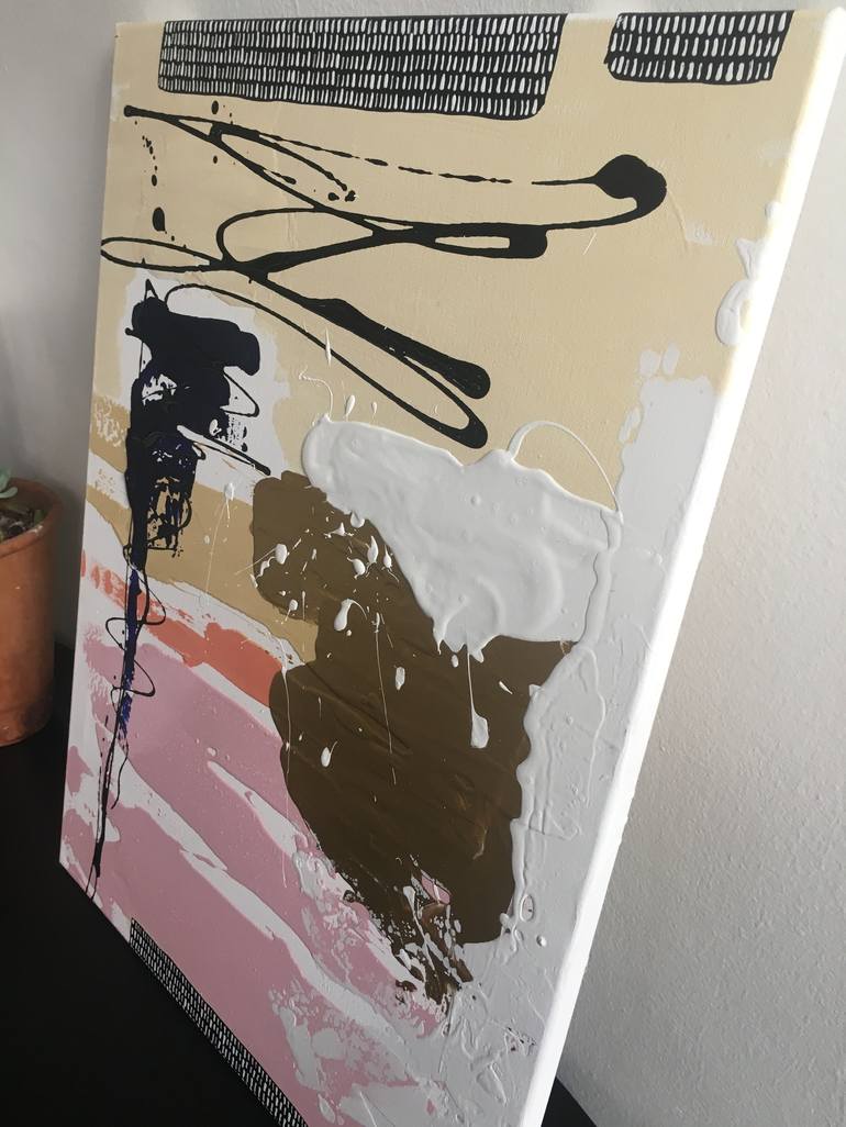 Original Abstract Painting by Alexis Schoelkopf