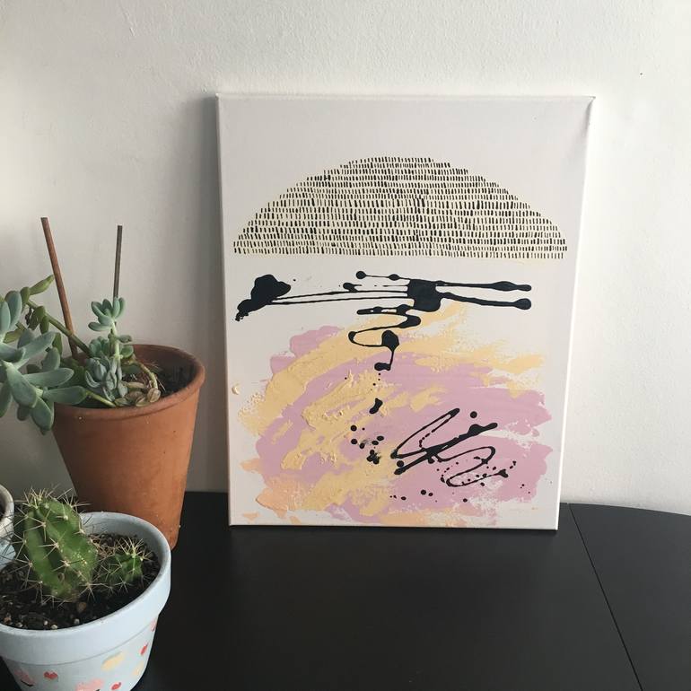 Original Abstract Painting by Alexis Schoelkopf