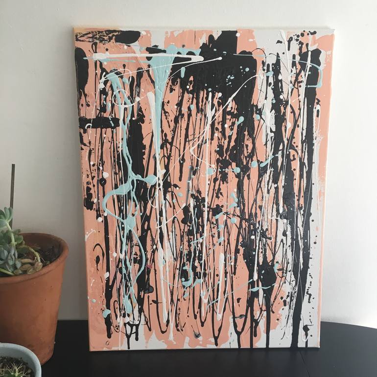 Original Abstract Painting by Alexis Schoelkopf