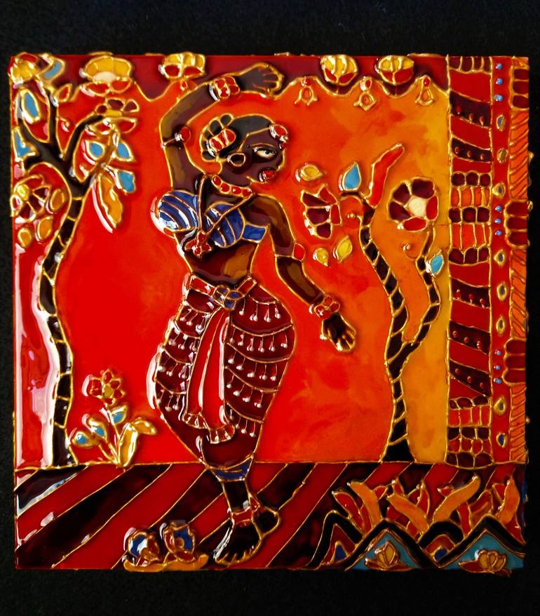 Cloisonne Painting 