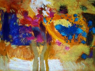 Print of Abstract Love Paintings by JULIET EZENWA PEARCE