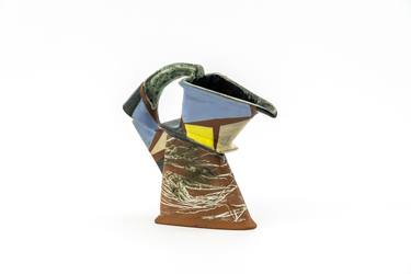 Sculptural pitcher by Otar Sharabidze thumb