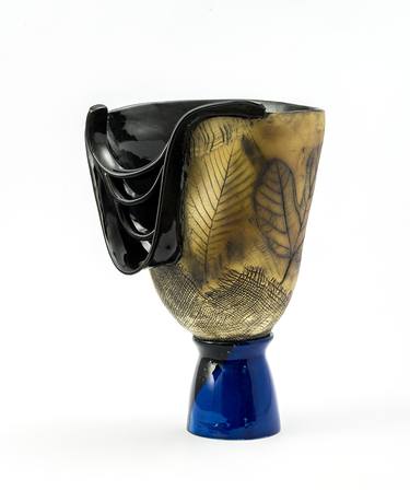 Large sculptural vase by Otar Sharabidze thumb