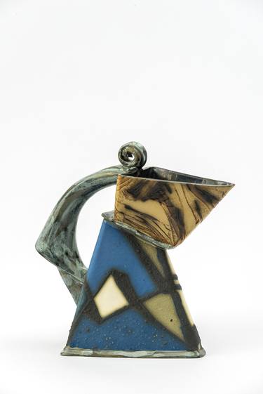 Sculptural pitcher by Otar Sharabidze thumb
